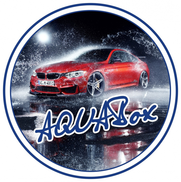 Логотип компании Автомойка AquaBox